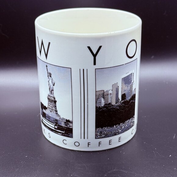Starbucks Barista City Scenes Series New York Vintage Coffee Mug 2003 16 ounce - Picture 2 of 7